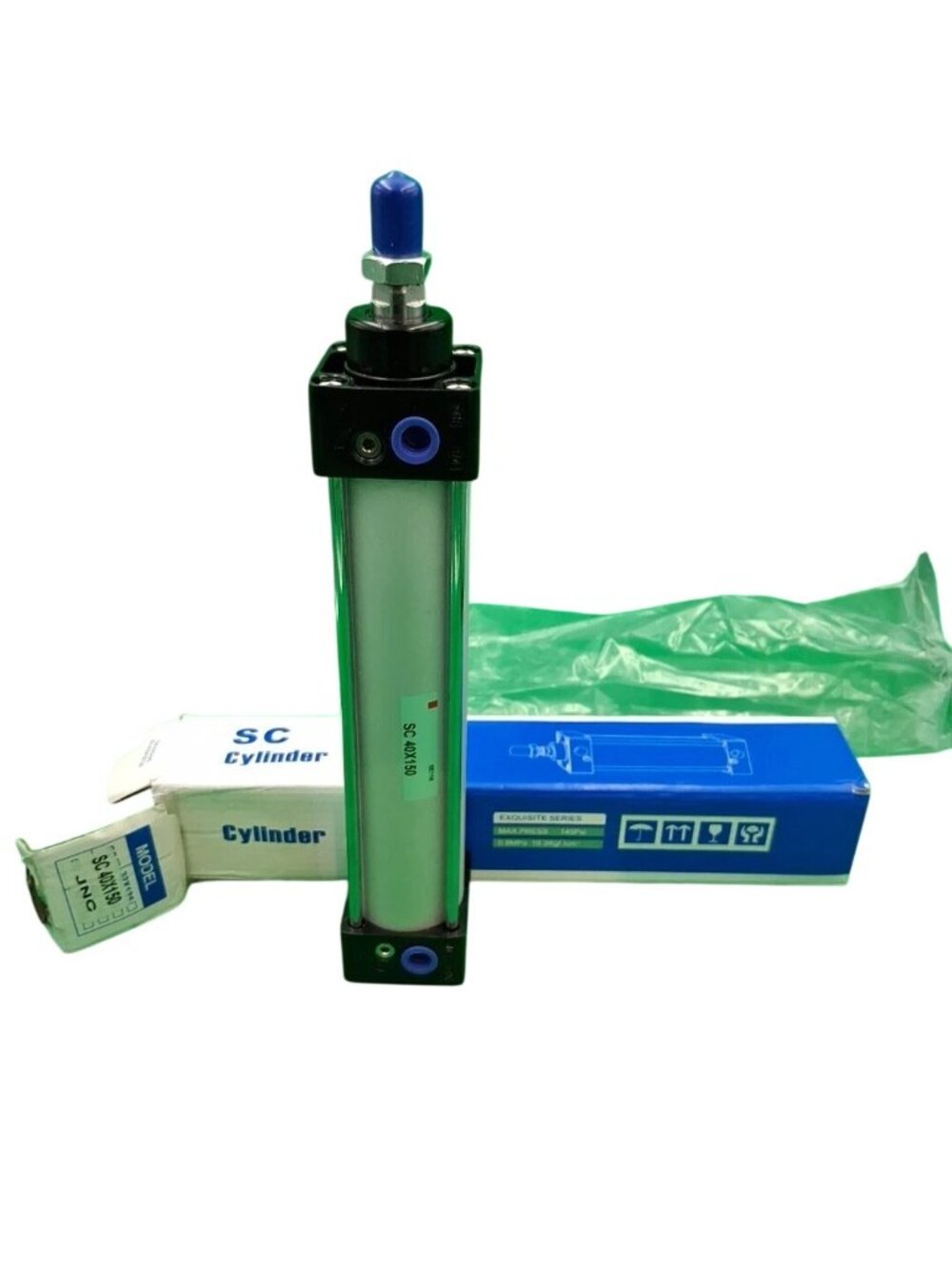 SC Pneumatic Air Cylinder, model SC40x150. JNC New Box